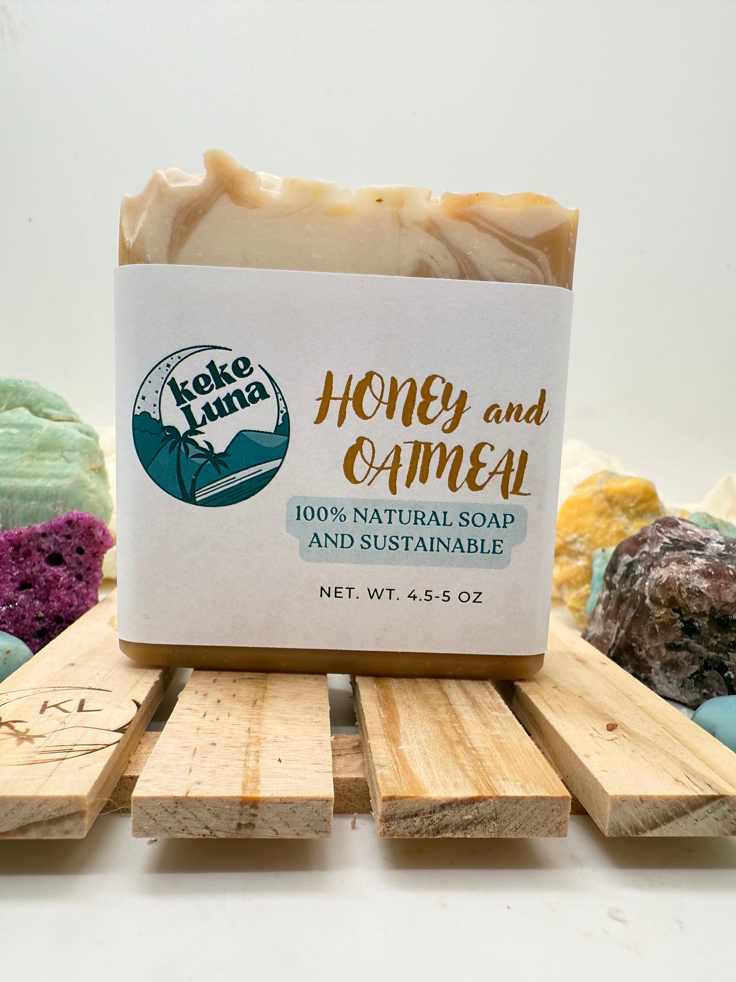 Honey and Oatmeal Body soap