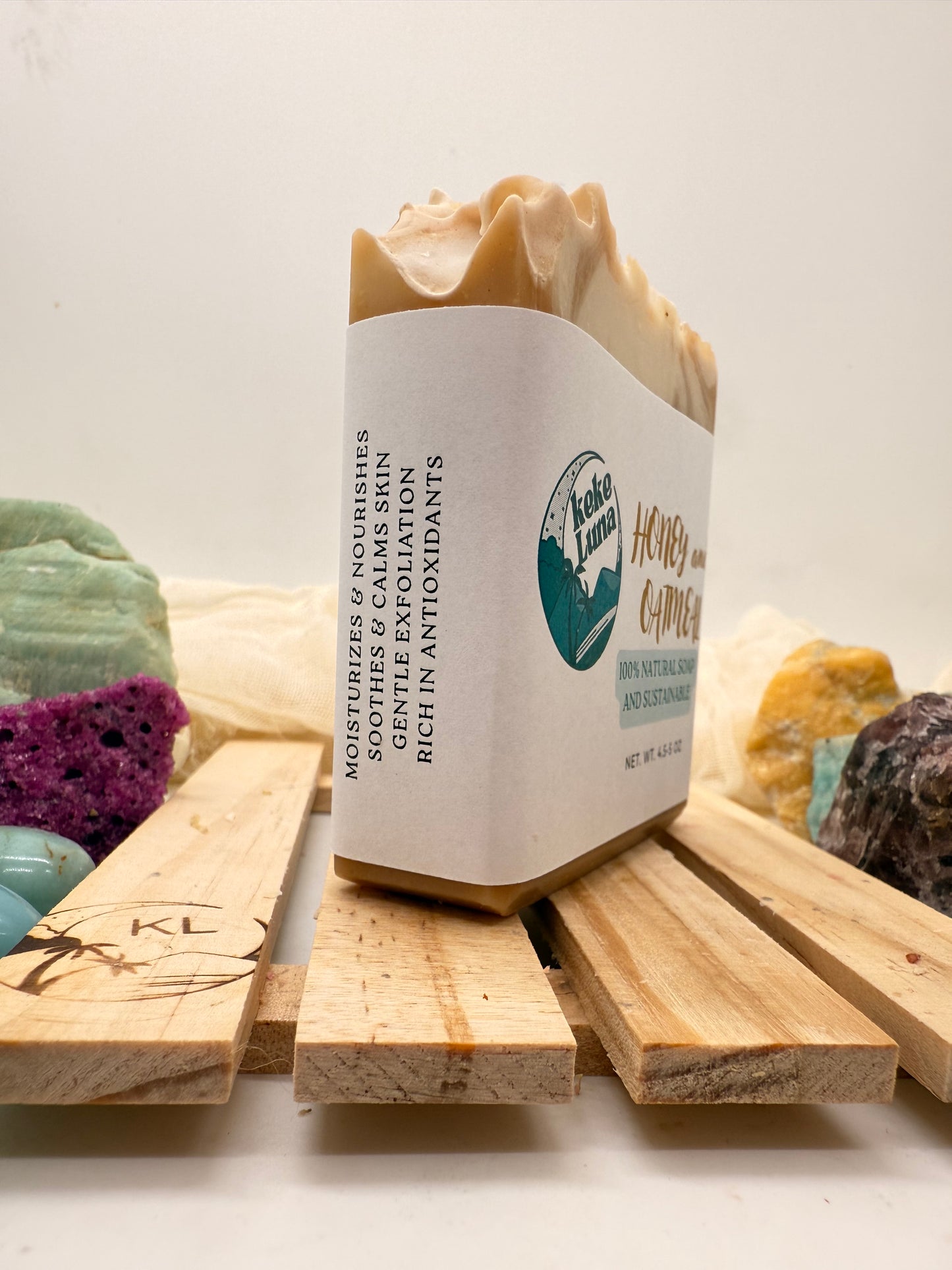 Honey and Oatmeal Body soap