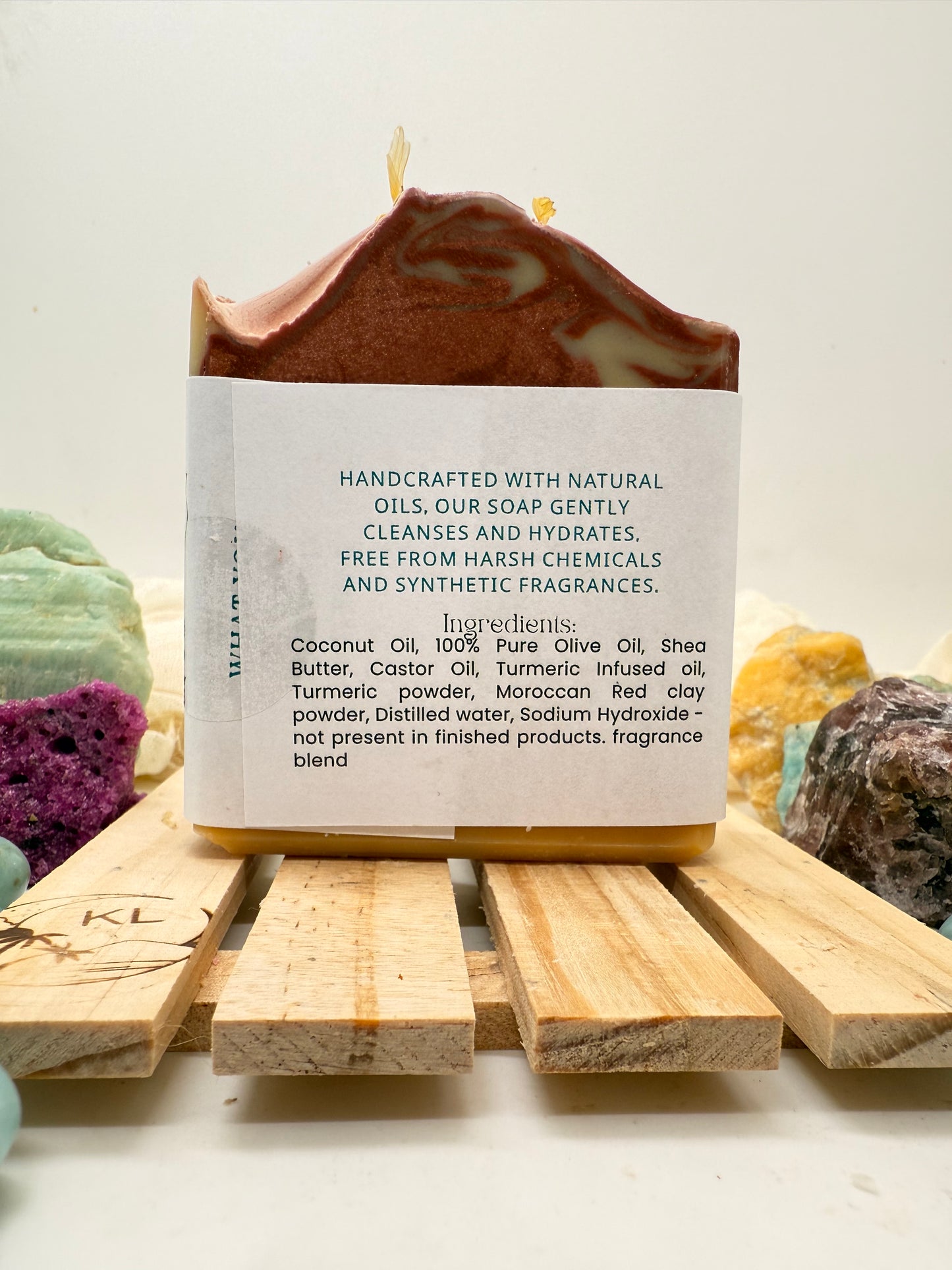 Turmeric and Moroccan clay Body soap