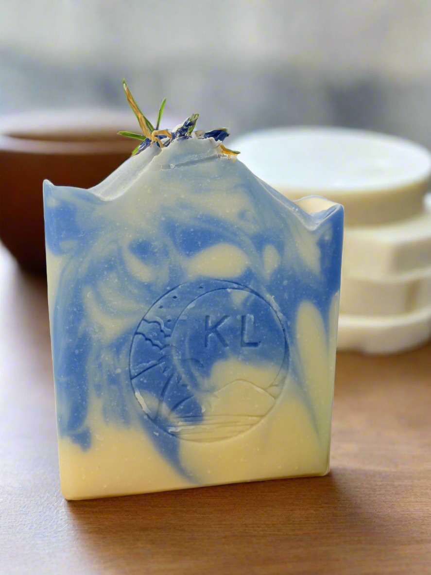 Koalin blue clay body soap