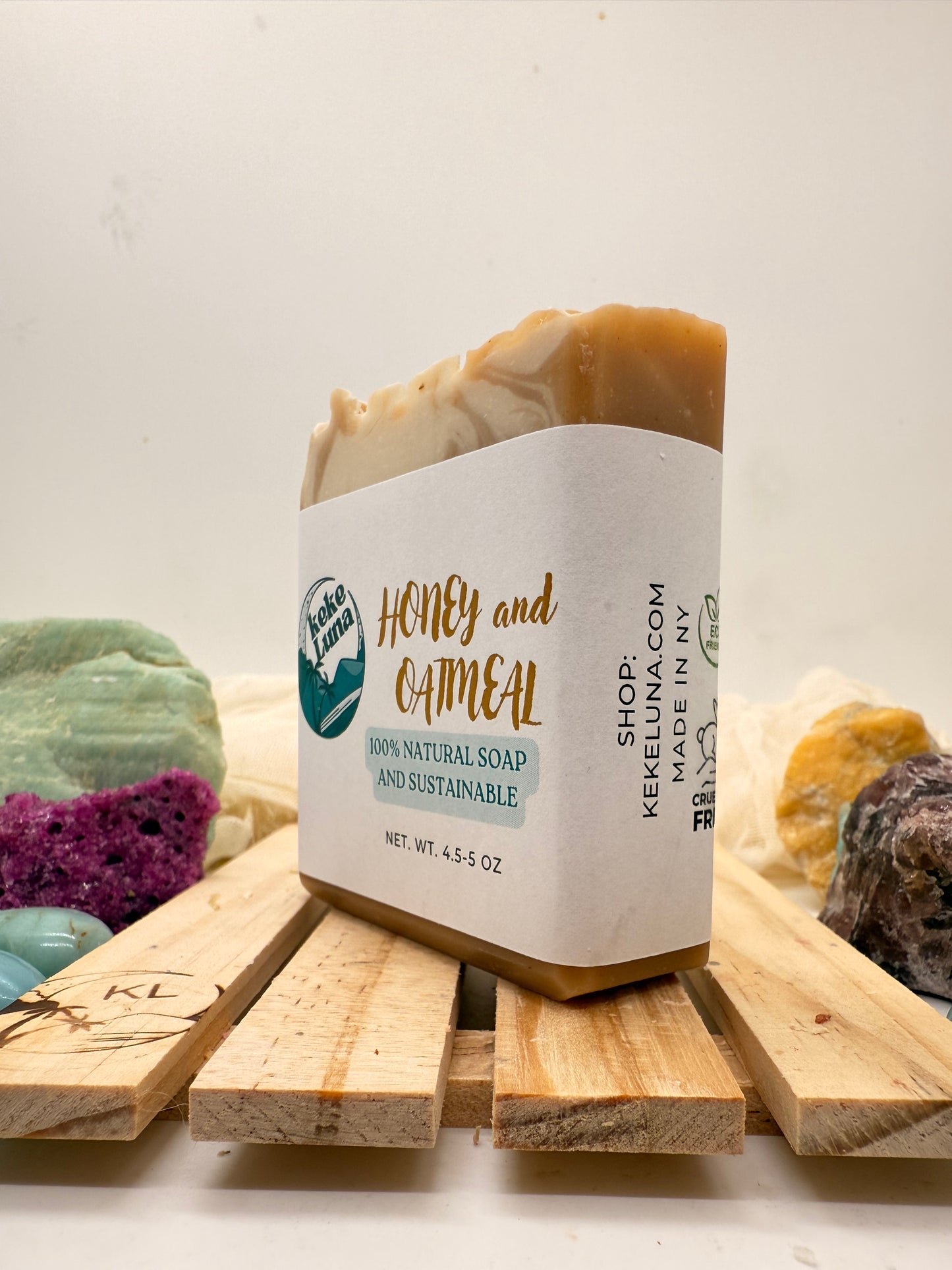 Honey and Oatmeal Body soap