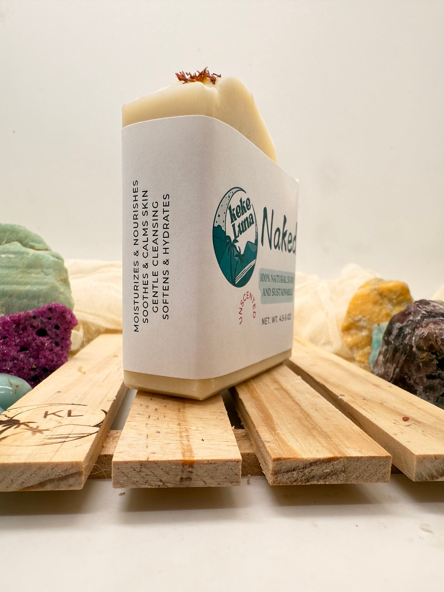 Naked-body soap