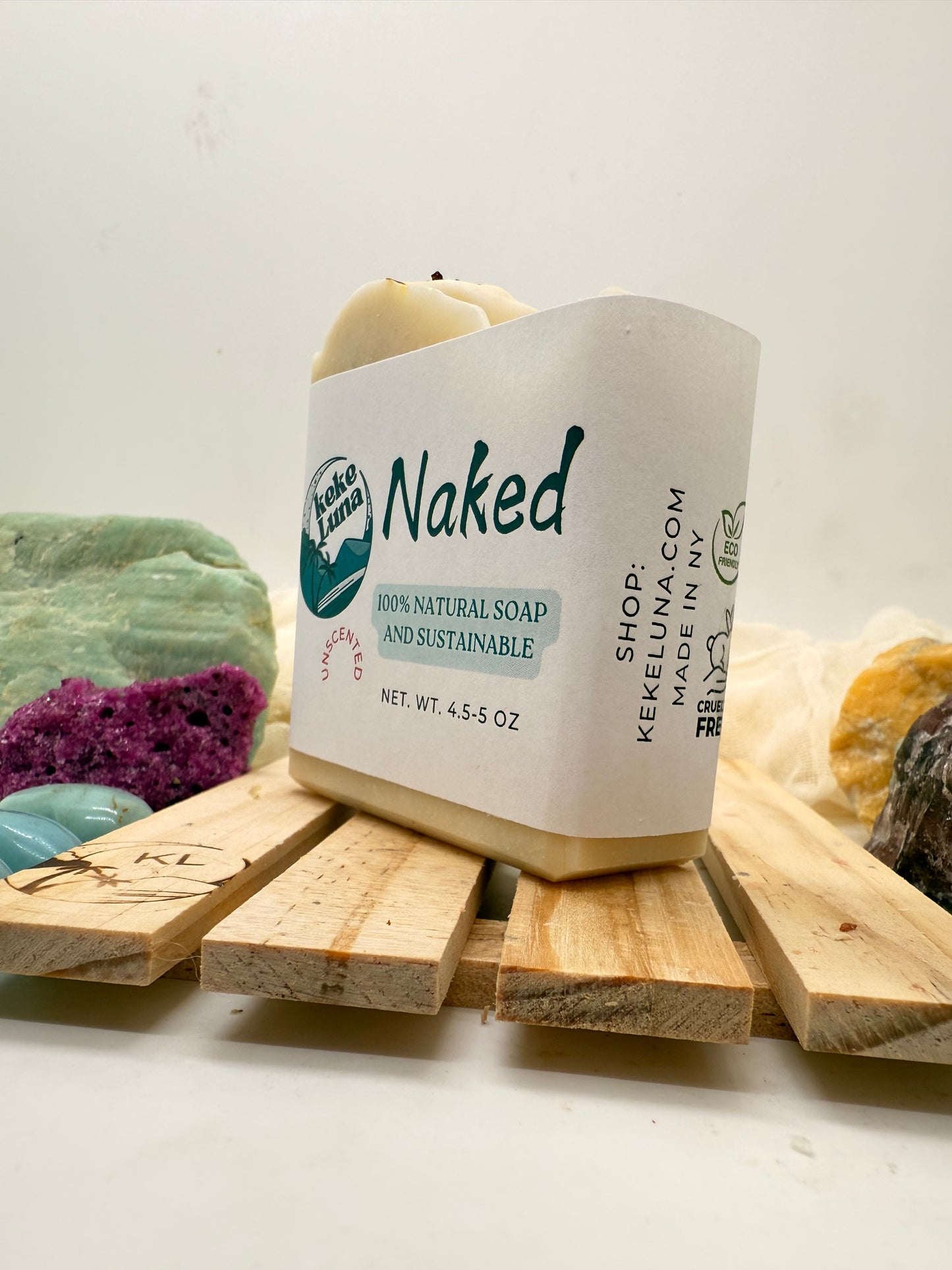 Naked-body soap