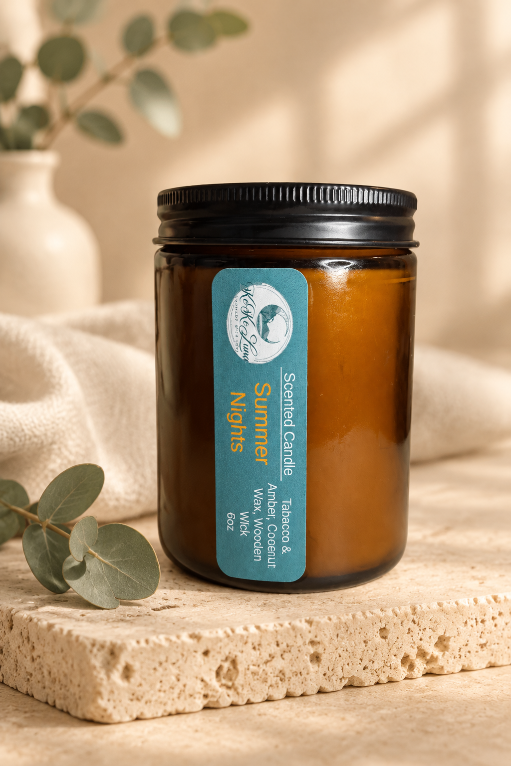 Non‑Toxic Coconut Wax Candles