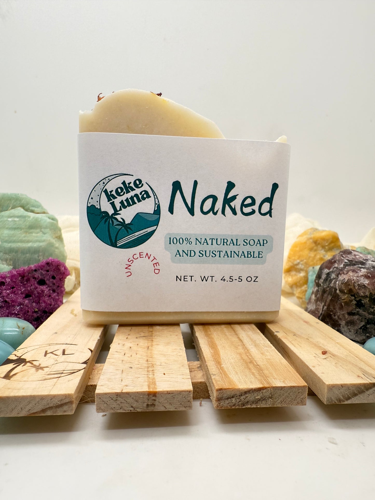 Naked-body soap