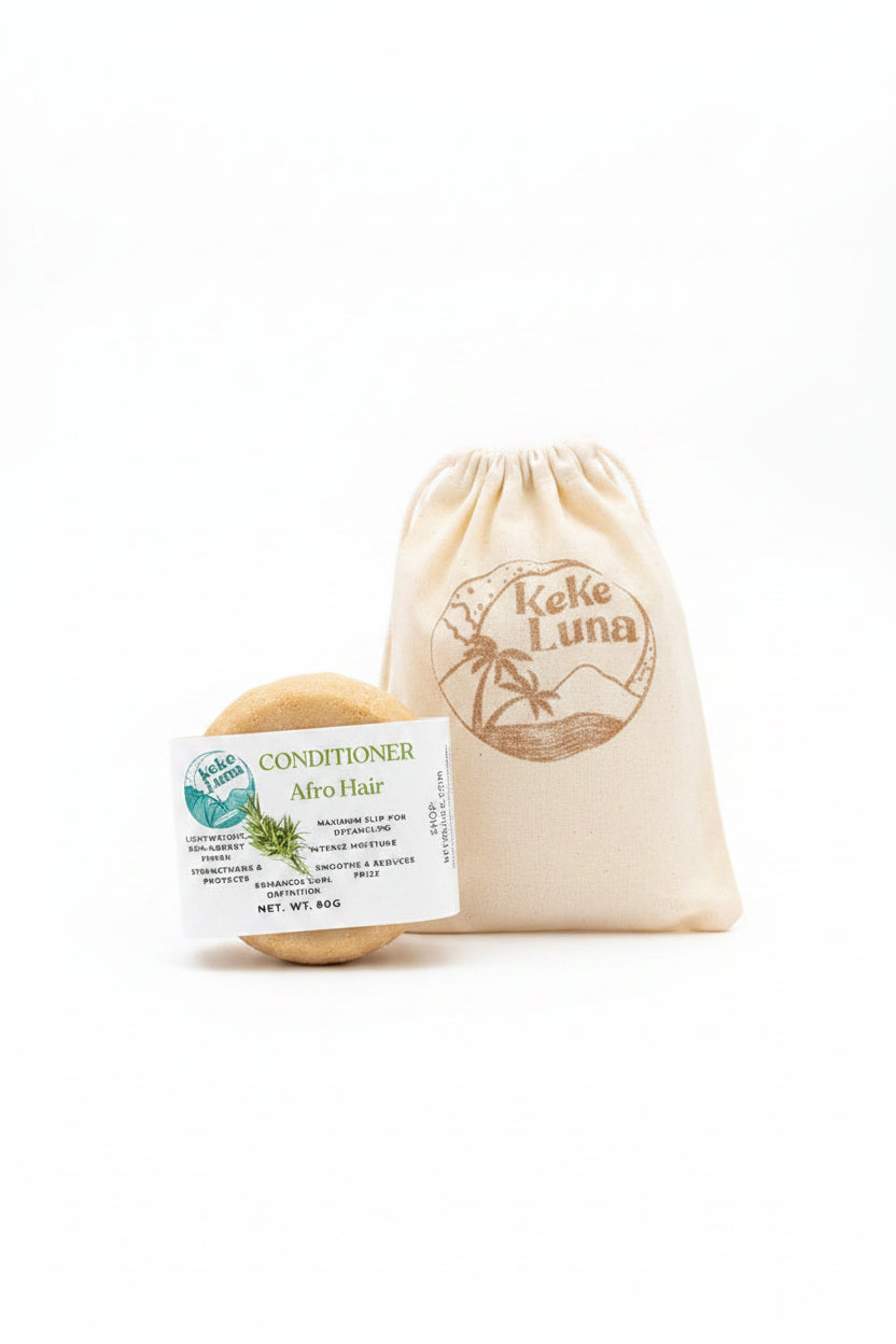 Set Shampoo Bar & Solid Conditioner Afro Hair Bar