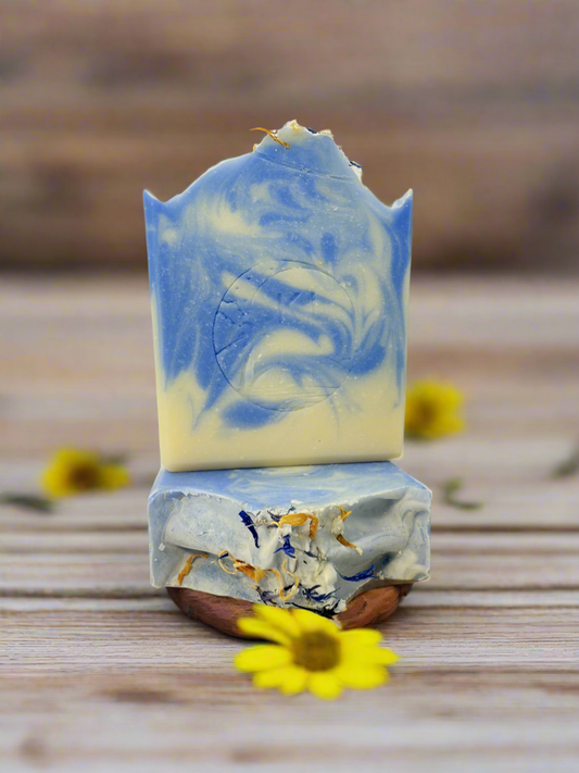 Koalin blue clay body soap