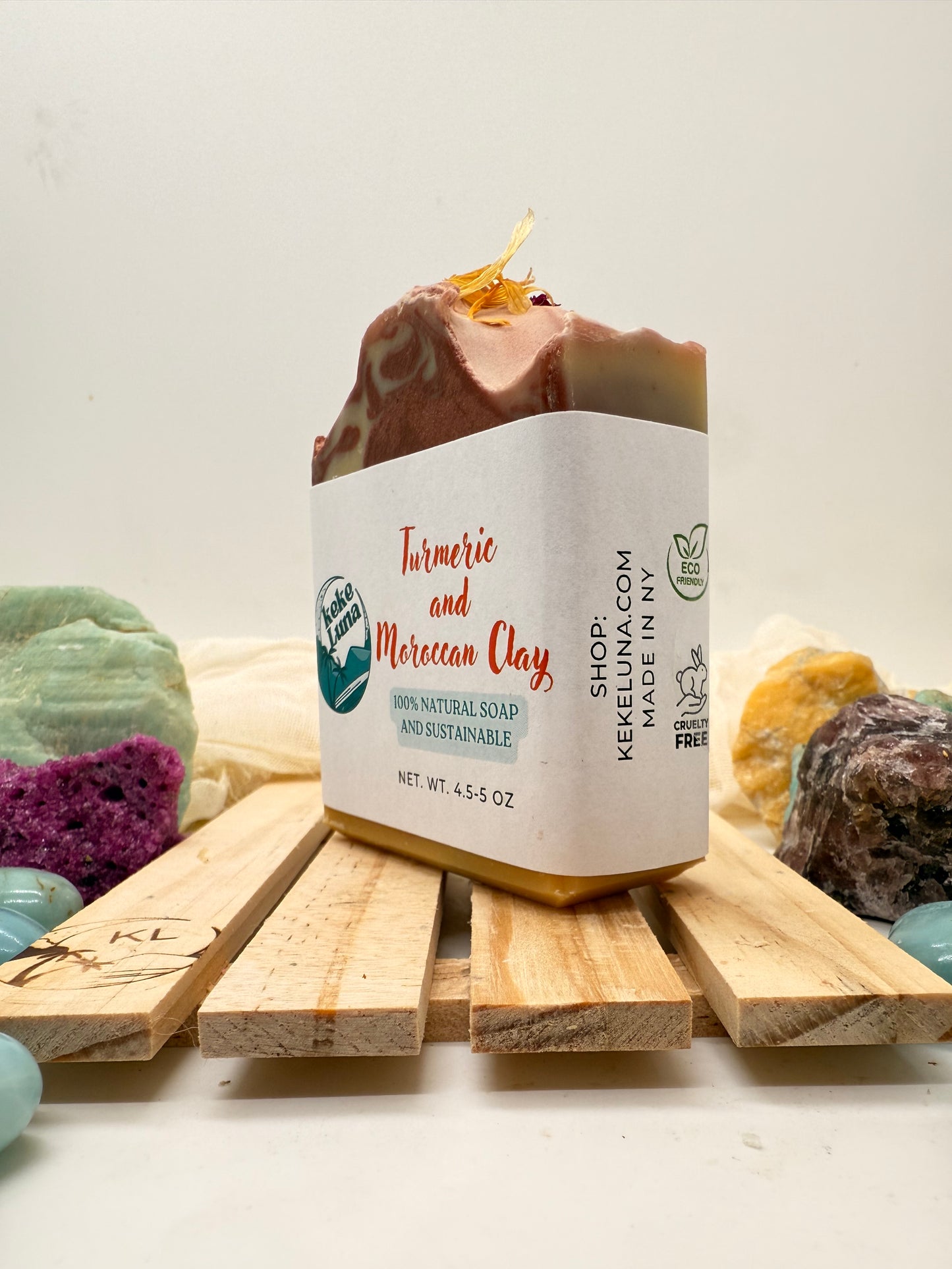 Turmeric and Moroccan clay Body soap