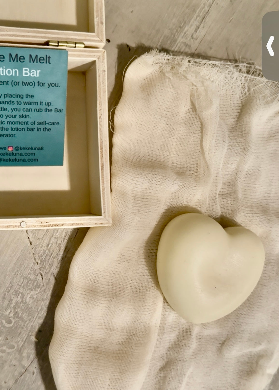 Make me Melt -Sweet lotion bar