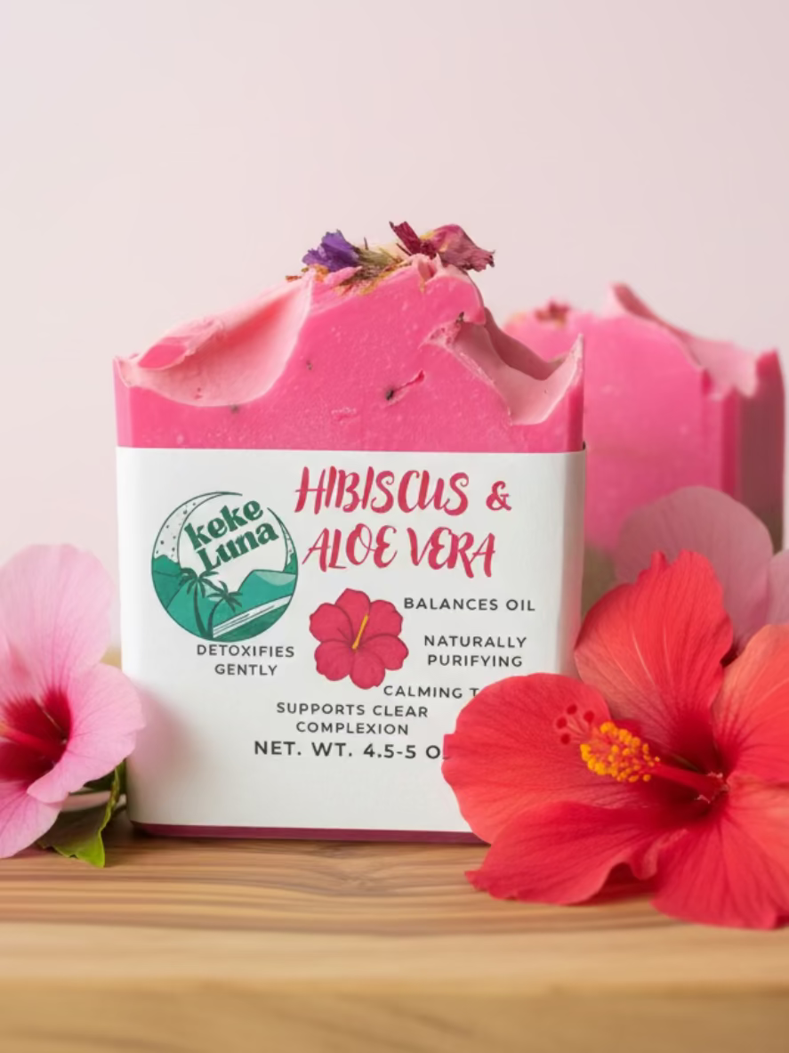 Hibiscus & Aloe Vera Soap