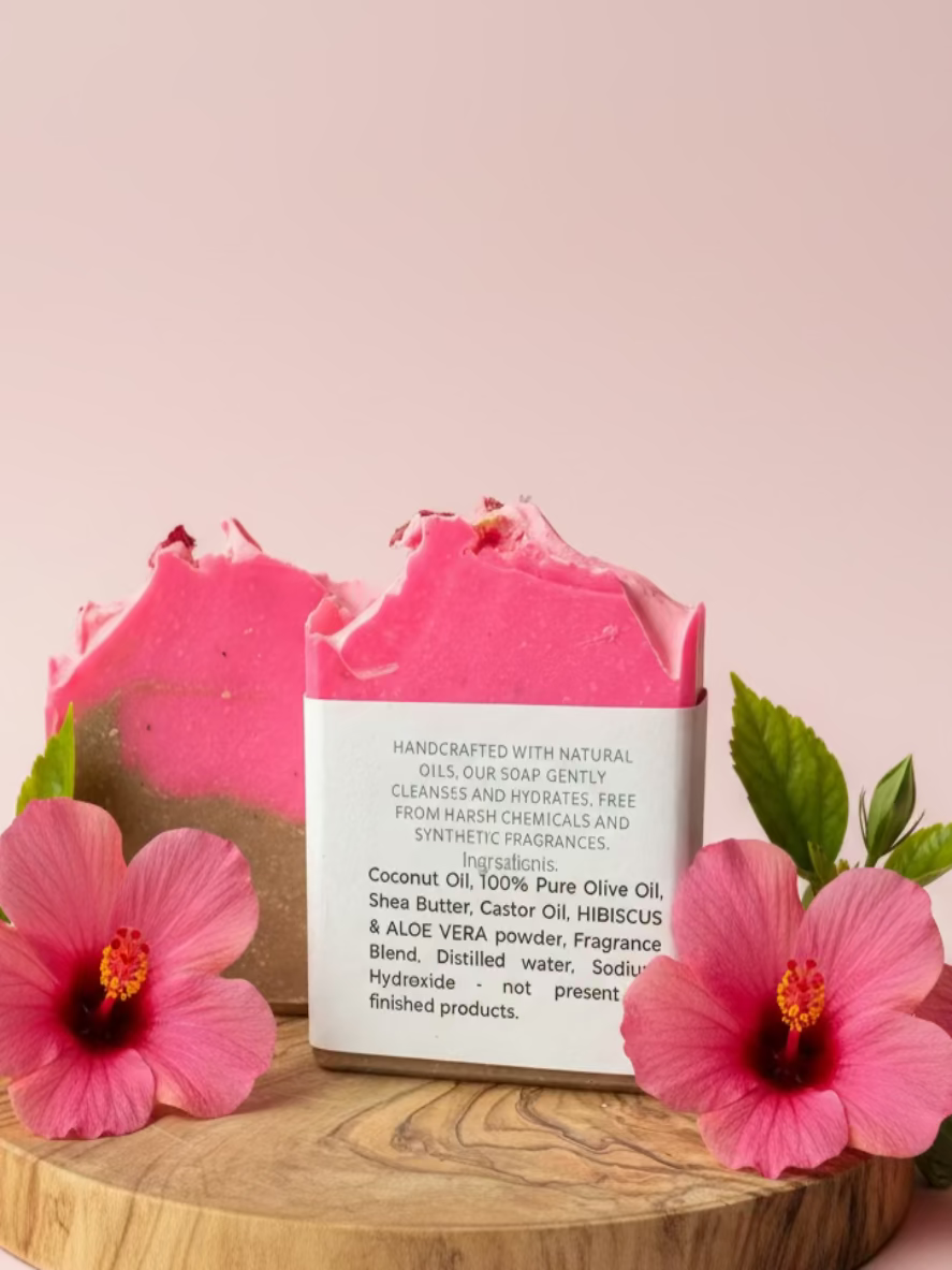 Hibiscus & Aloe Vera Soap