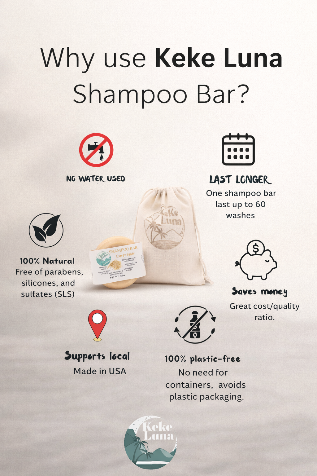 Set Shampoo Bar & Conditioner Curly hair Bar