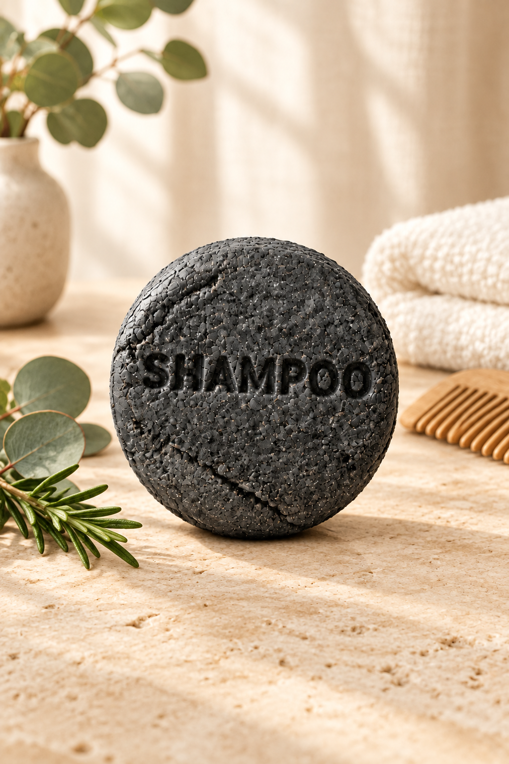 Charcoal Detox Shampoo bar– Best for Oily Hair & Buildup