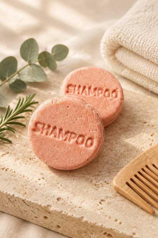 Rose Silk Shampoo Bar– Deep Moisture & Silky Softness