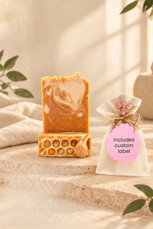 Keke Luna Party-Natural Mini Soap Favor