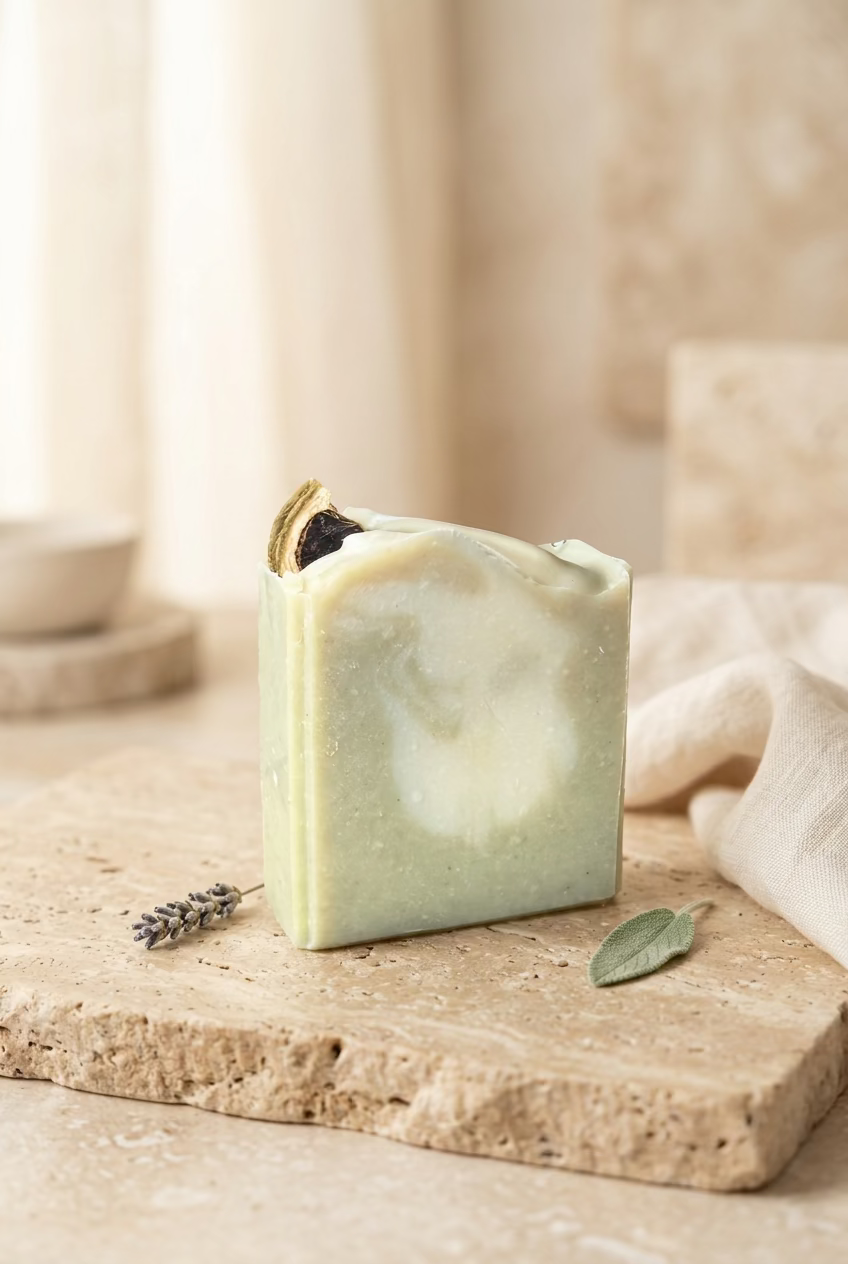 Lemon Rosemary Mint Bar-Refreshing • Clarifying • Skin‑Renewing